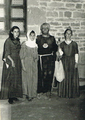Enrique Closas como Guillén en el Misterio de Obanos